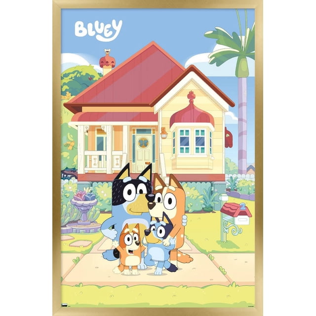 Bluey - Family Wall Poster, 22.375" x 34"