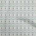 thumbnail image 1 of oneOone Rayon White Fabric Asian Kilim Craft Projects Decor Fabric Printed By The Yard 56 Inch Wide, 1 of 5