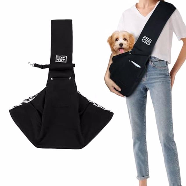 fastboy Pet Carrier Bag With Strong Structure Comfortable Fit For Dogs Non-breaking Portable Pet Bag Cat Bag Black
