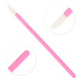 thumbnail image 3 of Unique Bargains 50 Pcs Disposable Solid Rod Lip Brush for Vacation Rose Red Plastic Flocking, 3 of 5