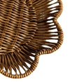 thumbnail image 4 of Rongfmy Artificial Rattan Fruit Basket Snack Basket for Cafes Festivals Housewarming 28cmx4cm, 4 of 9