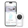 thumbnail image 1 of Sense-U Smart 2.5K Video Baby Monitor, Pan/Tilt, Person/Baby Crying/Motion Detection, 2-Way Talk, Night Vision, Background Audio, No Monthly Fee (Compatible with Smart Baby Monitor), 1 of 9
