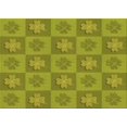 thumbnail image 1 of Ahgly Company Machine Washable Indoor Rectangle Transitional Green Area Rugs, 5' x 7', 1 of 7