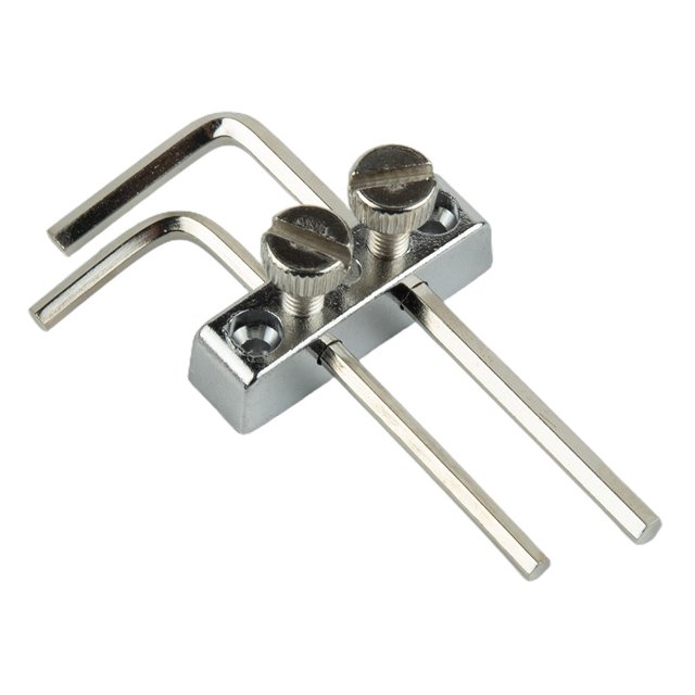 Pièces de Porte Clé Trémolo Guitare Électrique Porte Clé Hexagonale