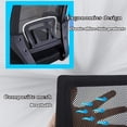 thumbnail image 4 of BestOffice Adults Office Chair Mesh Back Support Adjustable Arms Rolling, Black, 4 of 7