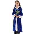 thumbnail image 2 of oqasdz Robe Fille Robe pour Filles Robe Française Longue Élégante Halloween Fête Tenue Formelle, 2 of 6
