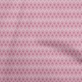 thumbnail image 1 of oneOone Georgette Viscose Pink Fabric Asian Ikat Craft Projects Decor Fabric Printed By The Yard 42 Inch Wide, 1 of 4