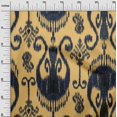 thumbnail image 2 of oneOone Tissu Viscose Georgette Imprimé Ethnique Ikat BTY 42 Pouces de Large, 2 of 4