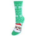 thumbnail image 2 of CTM Ensemble de Chaussettes de Vacances en Tricot Plat et Beurre 2 Pcs (Femmes), 2 of 3