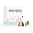 thumbnail image 1 of RYGRZJ 8 Pcs Rubber Smooth Pencil Tip Case Cover Nib Sleeve Hot2nd For_Apple-US, 1 of 5