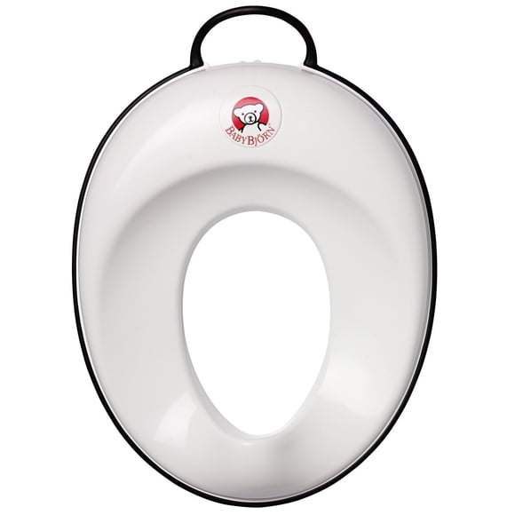 BABYBJORN Entraîneur de Toilette - Blanc/noir