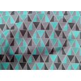thumbnail image 5 of oneOone Cotton Poplin Fabric Triangle Geometric Fabric Prints By Yard 56 Inch Wide, 5 of 5