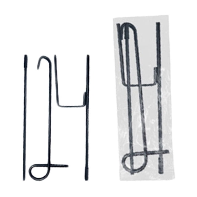 Outdoor Rack Display for Garden Pole Courtyard Flagpole Stand Metal Construction 30x45cm Functional Accessories