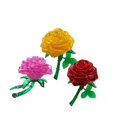 thumbnail image 2 of Fufafayo 3Pcs Crystal Building Block Puzzle 3D DIY Model Kit, Romantic Home Decor, Creative Brain Teaser Gift for Adults Teens, Desk Ornament for Office Living Room Bedroom, 2 of 9