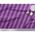 thumbnail image 3 of Soimoi Modal Satin Fabric Stripe Block Printed Craft Fabric by The Yard 42 Inch Wide, 3 of 3