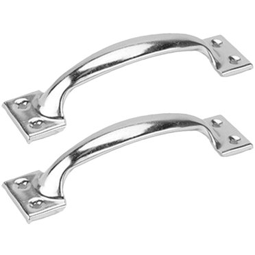 2 Pcs Poignée de Porte de Garage Remplacement 150mm Poignée de Porte Coulissante