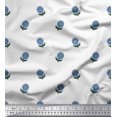 thumbnail image 1 of Soimoi Feuilles de Voile de Coton & Tissu Imprimé Floral 1 Yard 56 Inch Wide, 1 of 3