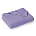 thumbnail image 2 of hometrends Solid Bath Towel 6-Piece Set, Purple, 2 of 5