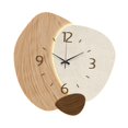 thumbnail image 1 of Lipstore Horloge Murale 3 Niveaux d'Éclairage Réglables pour Chambre Restaurant Bureau, 1 of 8