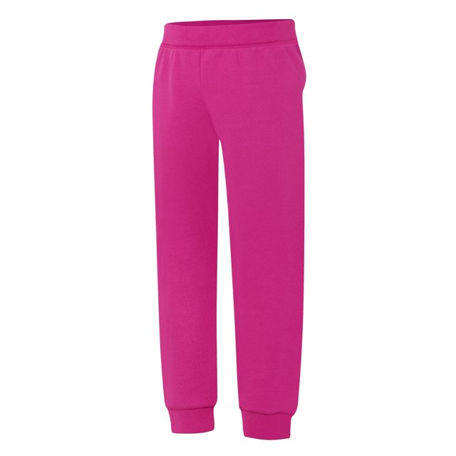 Hanes Pantalons de Jogging en Molleton ComfortSoft EcoSmart pour Filles, TG, Amarante
