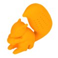thumbnail image 1 of Squirrel Tea Strainer, Squirrel Shaped Tea Filter Food Grade Dishwasher Washable  For Household Orange, 1 of 8