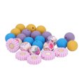 thumbnail image 1 of Silicone Beads Kit, 25pcs Silicone Beads Accessories Set Stylish  for Keychain for Necklace, 1 of 8