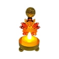 thumbnail image 1 of WRKEKC LED Electronic Candlestick Iron Painted Turkey Maple Modeling Lamp Thanksgiving Night Light Ornaments, 1 of 6