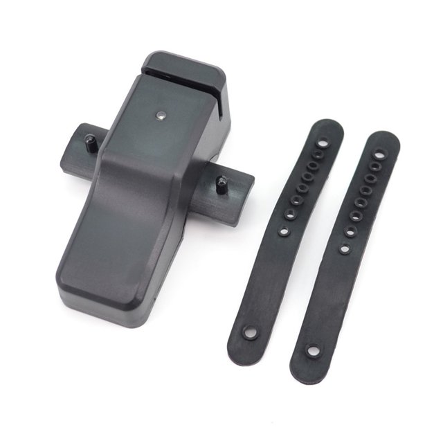 Alarme de Morsure de Pêche Sonnette Alertes Indicateur Lumineux LED avec Sangle à Clip de Canne