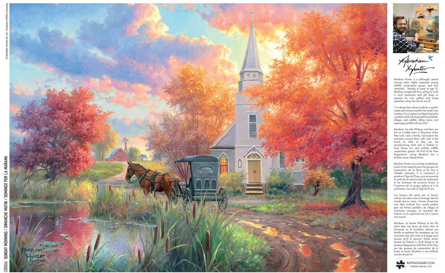 Buffalo Games Le puzzle Sunday Morning - en 500 pièces