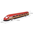 thumbnail image 3 of WLOELOEW Rouge Jouet de Simulation de Train à Grande Vitesse pour Enfants Modèle de Voiture Chariot Jouet, 3 of 6