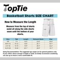 thumbnail image 3 of TOPTIE Short de Soccer pour Grands Garçons, Shorts de Course de 8 Pouces avec Poches - Blanc - M/ 10-12, 3 of 7