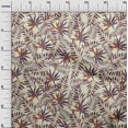 thumbnail image 3 of oneOone Cotton Flex Beige Fabric Tropical Leaf With Abstract Texture Craft Projects Decor Fabric Printed By The Yard 40 Inch Wide, 3 of 4
