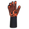thumbnail image 2 of LJNYFDC Microwave Mitten Heat Resistant Kitchen Glove with Non Sticky and Non Slip Design Reusable Five Fingers Triple Layer Protection Long Sleeve 800 Degree F, 2 of 5