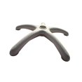 thumbnail image 2 of S SERENABLE Office Chair Base Replacements 20.5inch Accessories PP Material without Caster White, 2 of 9
