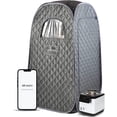 thumbnail image 1 of WillowyBe Portable Steam Sauna with Bluetooth Control, Steamer, Body Tent, Foldable Chair | Personal Home Spa, 1 of 1
