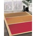 thumbnail image 3 of Ahgly Company Tapis de Zone Carré Orange Lavable en Machine, 6 Pieds Carré, 3 of 7