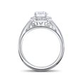 thumbnail image 2 of 3/4 Ct Lab Created Diamond Madelyn Halo Engagement Ring 14k White Gold, 2 of 3