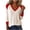 Red, variant on Jalioing Women's V Neck T Shirt Color Block Long Sleeve Trendy Shirt Casual Loose Pullover Tees Clothes
