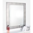 thumbnail image 2 of American Made Timberwolf Argent Encadré Miroir Mural 32 x 36 Po. BM040M2, 2 of 2