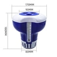 thumbnail image 3 of Almencla Floating Chlorine Dispenser for Hot Tub Bromine Tablet Floater Spa swimning pool, 3 of 6