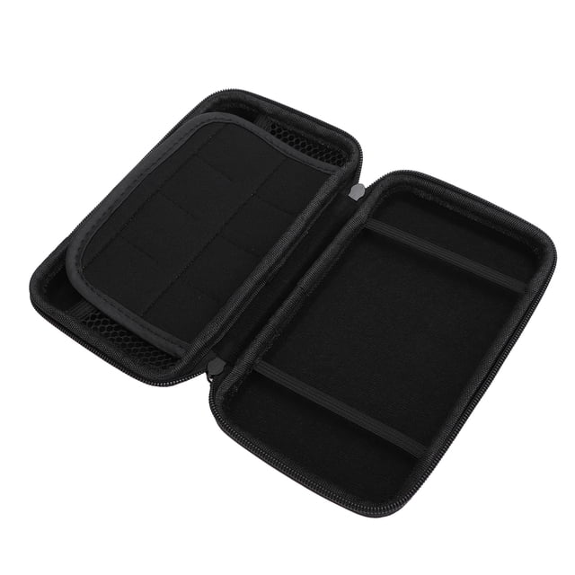Carrying Case for NintendoNew NEW 2DS XL, 2DS LL, NEW 3DS, 3DS Console, Hard Protective Shell Travel Case Pouch with 8 Game Cartridges Slot, Water Proof PU & Hard EVA, Console