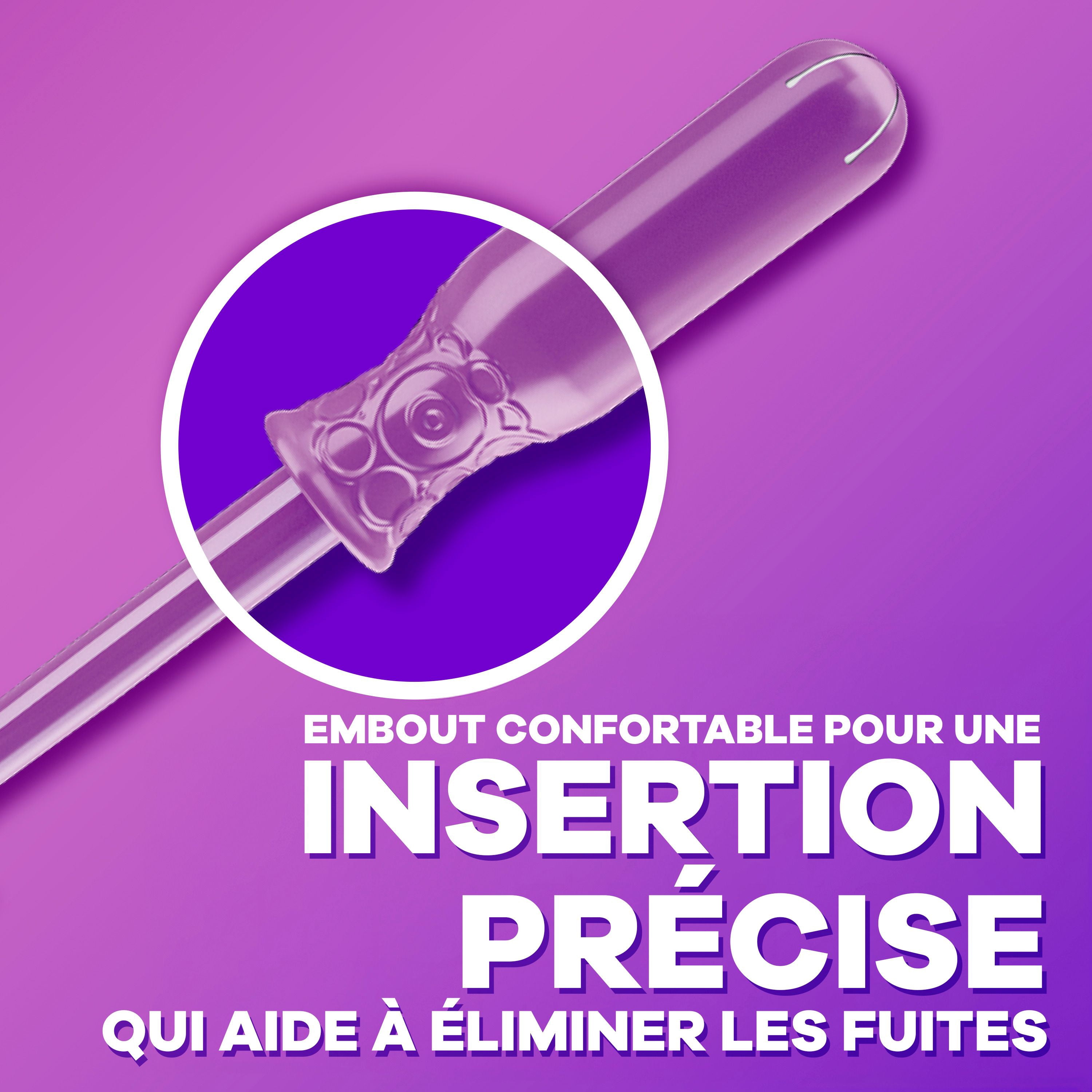 Tampax Radiant Emballage Multiple de Tampons, avec Tresse Anti-Fuites, Absorption Régulière/super, Non Parfumés