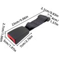 thumbnail image 2 of 23cm Aircraft Aviation Adjustable Multi-Functional Seat Belt Seat Cable extensible Car Seat Belt, 2 of 6