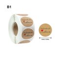 thumbnail image 2 of Gkeoshab Gift Wrapping Paper Handmade Thank you Stickers Wedding Flower Baking Handmade Adhesive Labels Home & Garden, 2 of 2