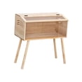 thumbnail image 2 of Almencla Chick Brooder Box Small Animal Wooden Enclosure House for Birds Quails Ducks 50 cmx30 cmx30 cm, 2 of 8