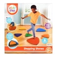 thumbnail image 4 of Play Day Stepping Stones for Kids, Non-Slip Balance Stones, 6 Pieces, 4 of 5
