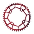 thumbnail image 2 of Bike Chainring 104BCD Chainwheel Bicycle Round Chain Ring Parts Chainring Single Speed Bike Sprockets Chain Guide Red 44T, 2 of 9