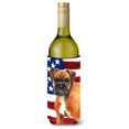 thumbnail image 1 of Boxeur Allemand Bouteille de Vin Patriotique Beverge Isolant Hugger, 1 of 1