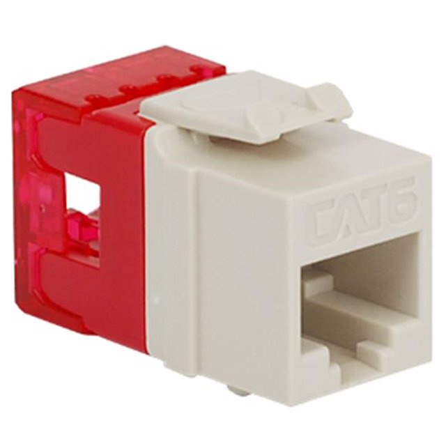 ICC IC1078F6WH Connecteur Modulaire Haute Densité Cat 6, Blanc