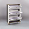 thumbnail image 2 of SOCE042 - Modern Minimalist Slim Shoe Cabinet, 2 of 9